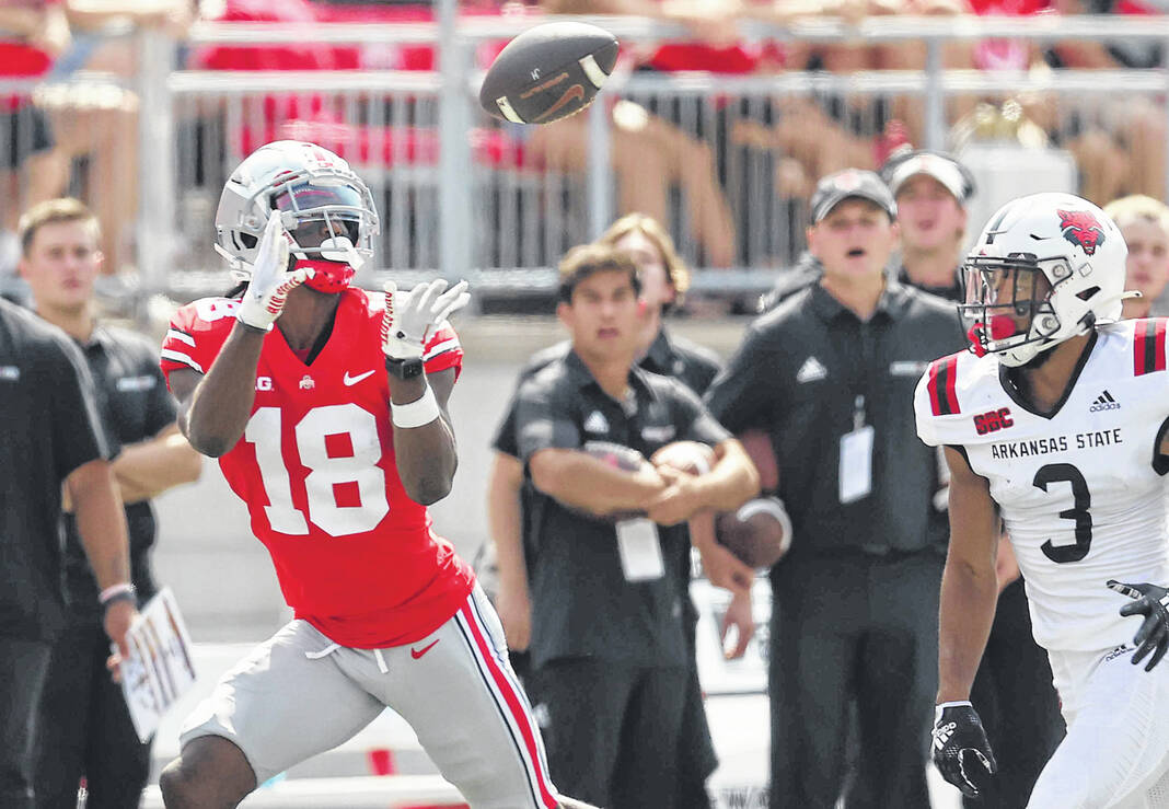 Ohio State's Harrison Jr., Johnson Named Walter Camp First-Team
